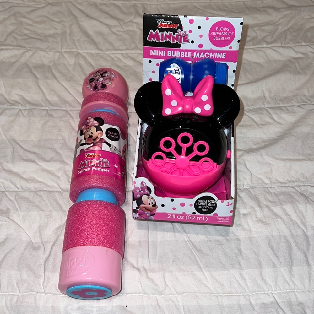 NWT Disney 2pc Minnie Mouse Luxury Girl Bundle